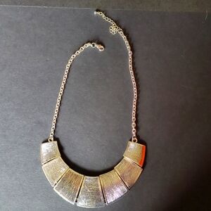 Plated silver necklace